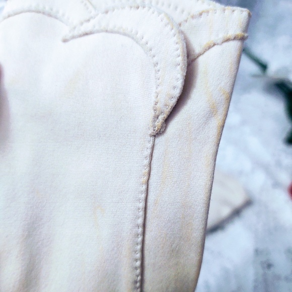 LADIES VINTAGE CRESCENDOE LEATHER TAILORED ALL COTTON FASHION DRIVING GLOVES 7 - Picture 6 of 10